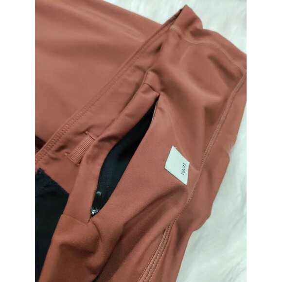 Vuori Pocket Stride Performance Leggings Inner pocket Back Zipper Leggings S - Picture 14 of 16